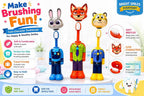 Cartoon Kids Toothbrush Set of 3