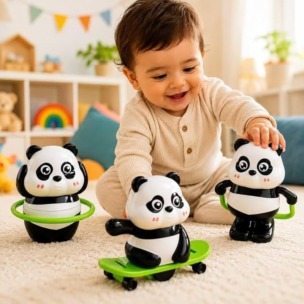 Panda Toys - Pack of 3