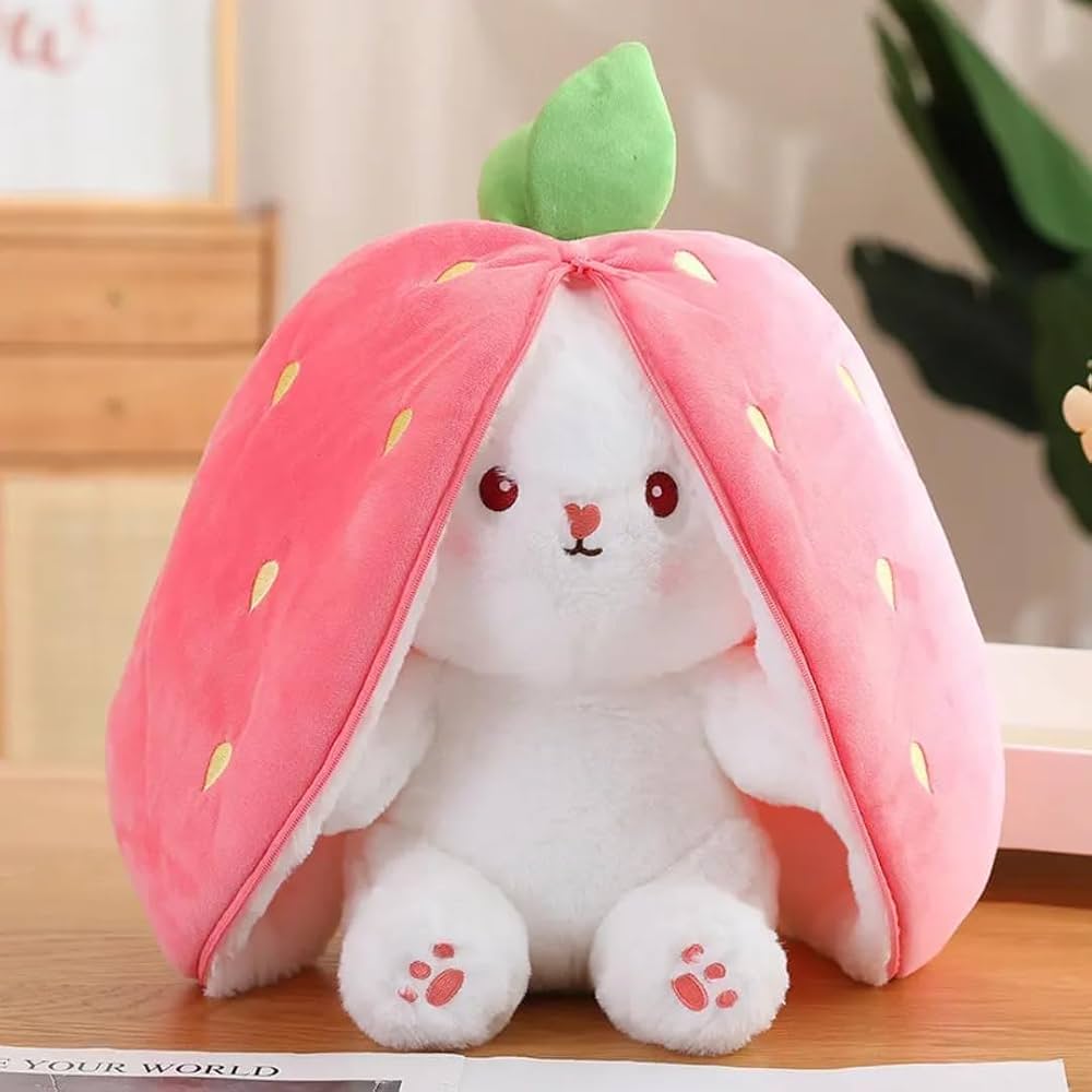 Pink Reversible Plushie