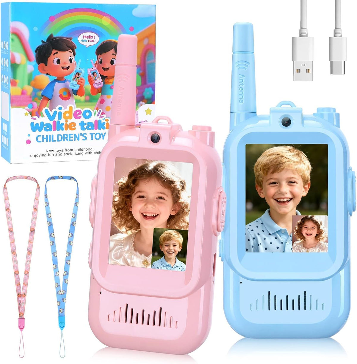 Kids Walkie Talkie - Set of 2
