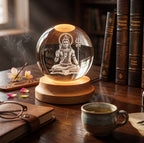 3d Crystal Ball( Mahadev) - Best for Home Decore
