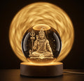 3d Crystal Ball( Mahadev) - Best for Home Decore