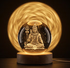 3d Crystal Ball( Mahadev) - Best for Home Decore