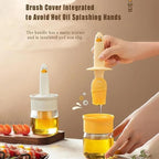 Cute Oil Brush with Dispenser - Pack Of 2