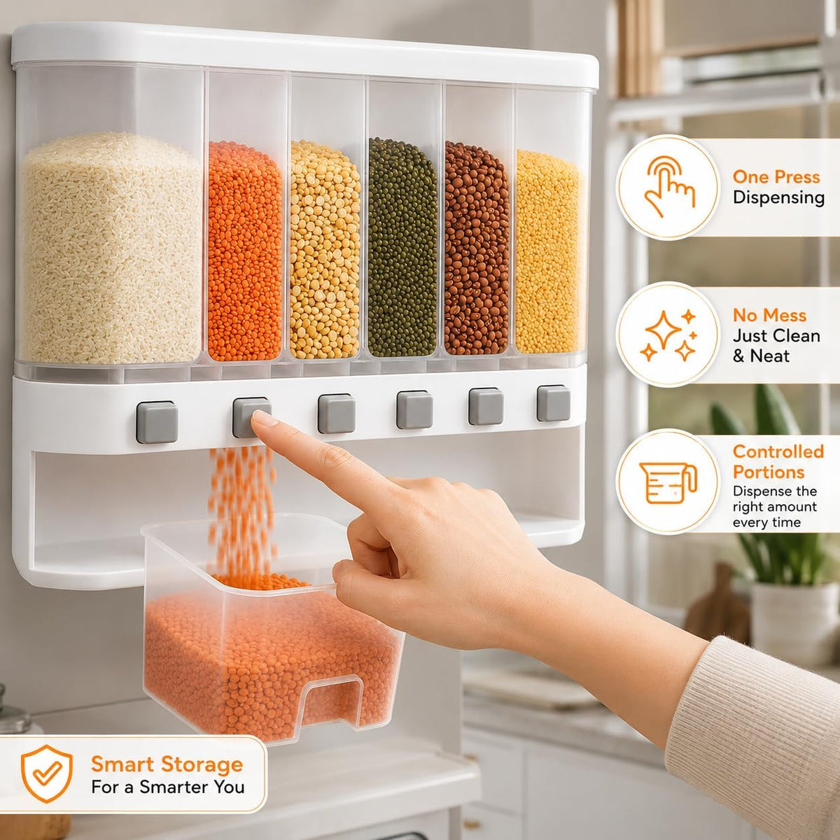 Multi Storage Container for Kitchen