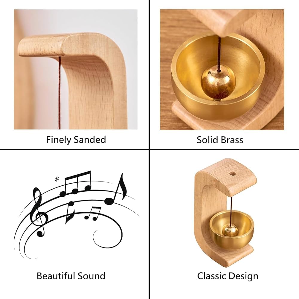 Harmony Bells Wooden Hanging