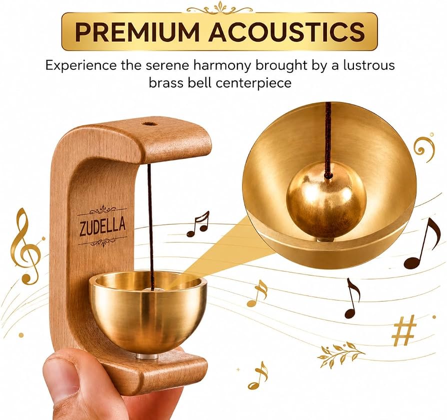 Harmony Bells Wooden Hanging