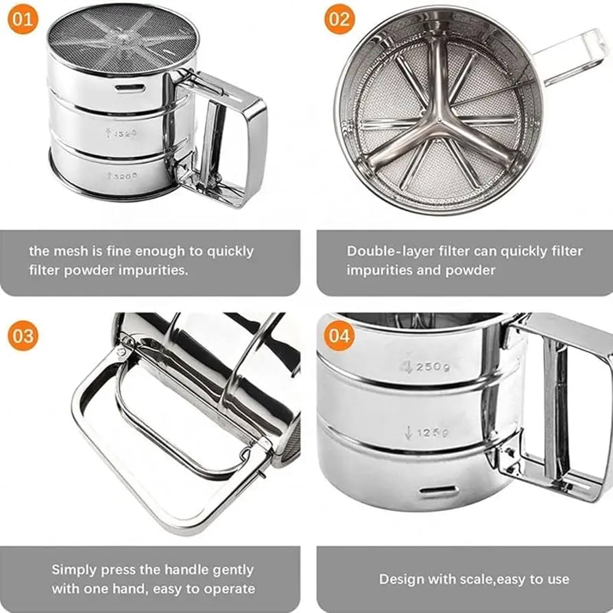 Stainless Steel Flour Shifter