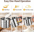 Stainless Steel Flour Shifter